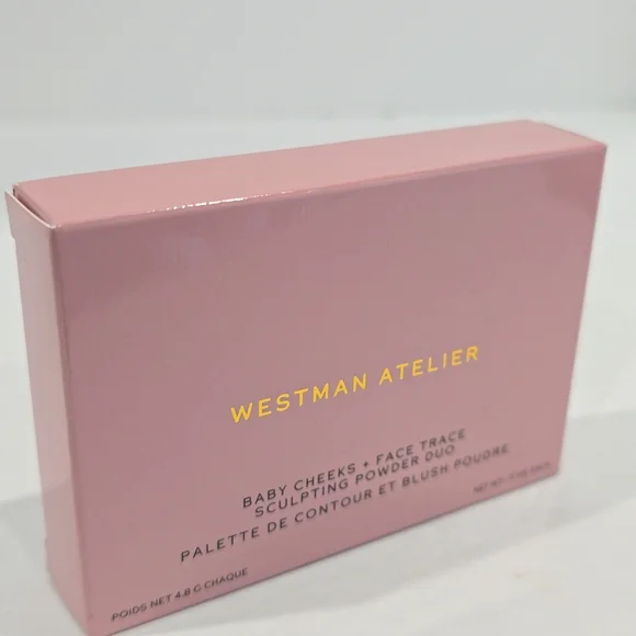 NIB ✅Westman Atelier POPPET GANACHE Baby Cheeks +Face Trace Sculpting Powder Duo